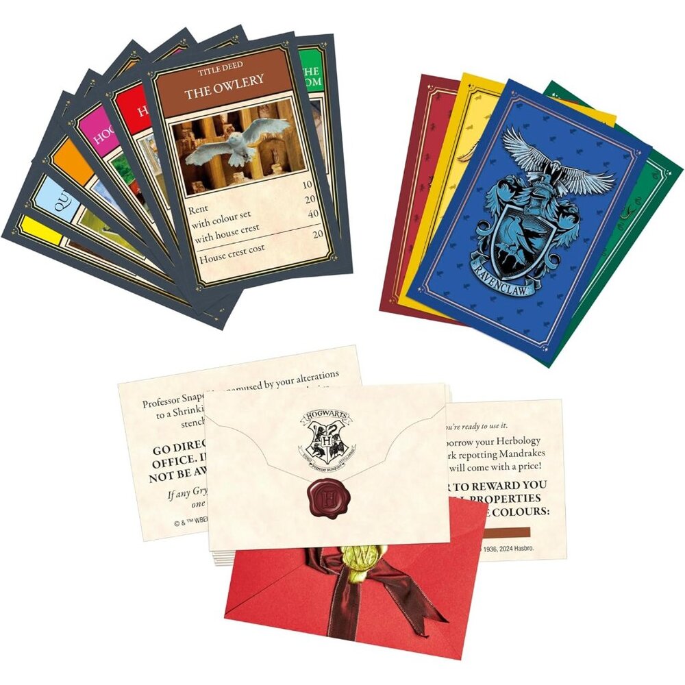 Monopoly HARRY POTTER Edition Board Game a Magical Adventure at Hogwarts - Picture 5 of 12